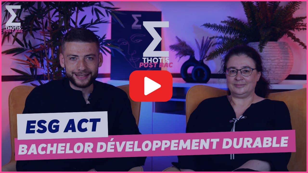 bachelor développement durable ESG Act