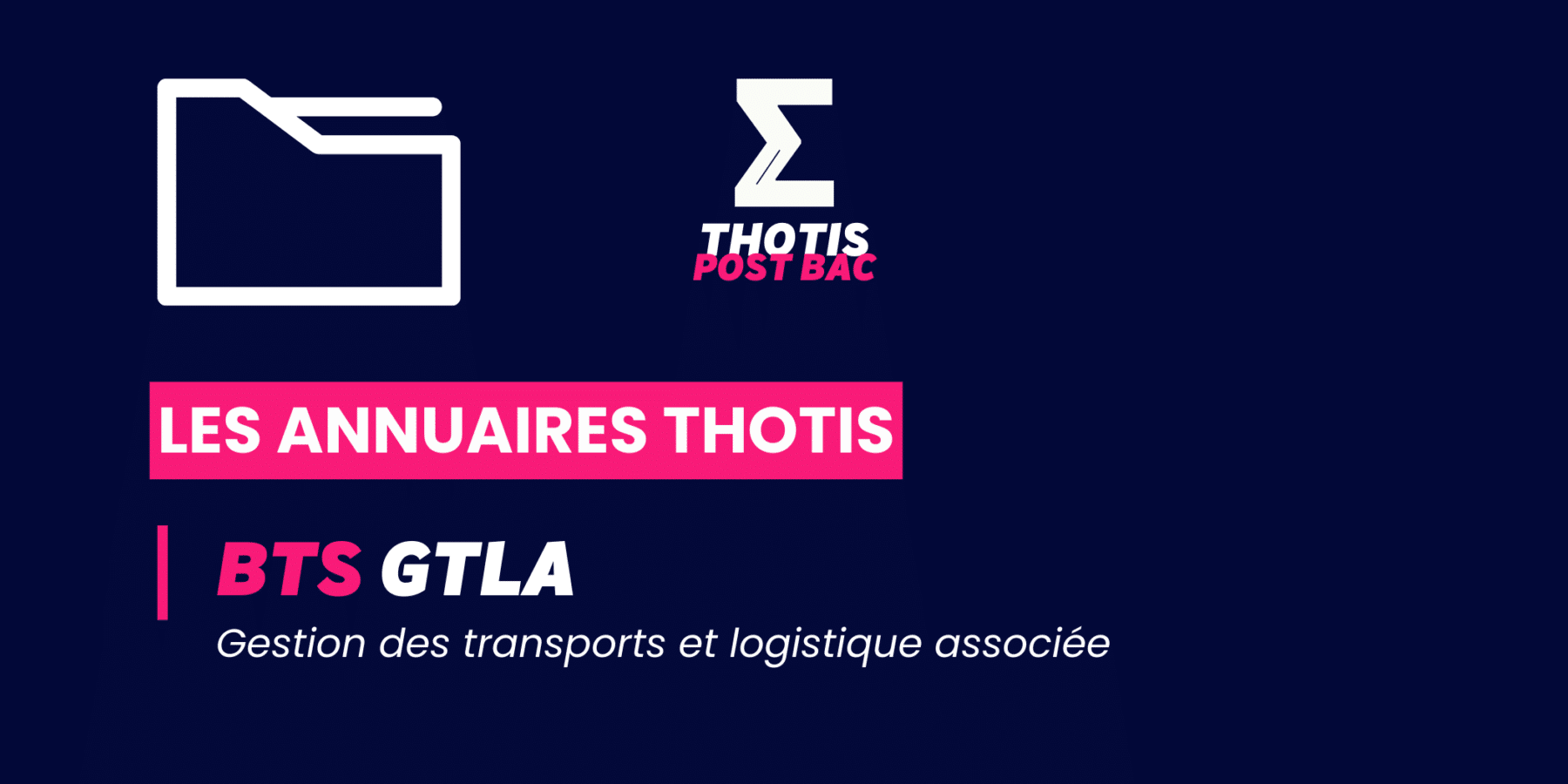 Annuaire Thotis – BTS GTLA Annuaire Thotis - BTS GTLA