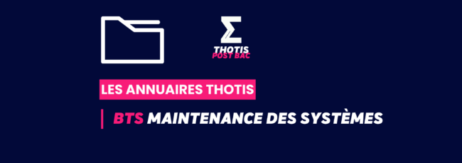 Annuaire Thotis – Maintenance des Systèmes Annuaire Thotis - Maintenance des Systèmes