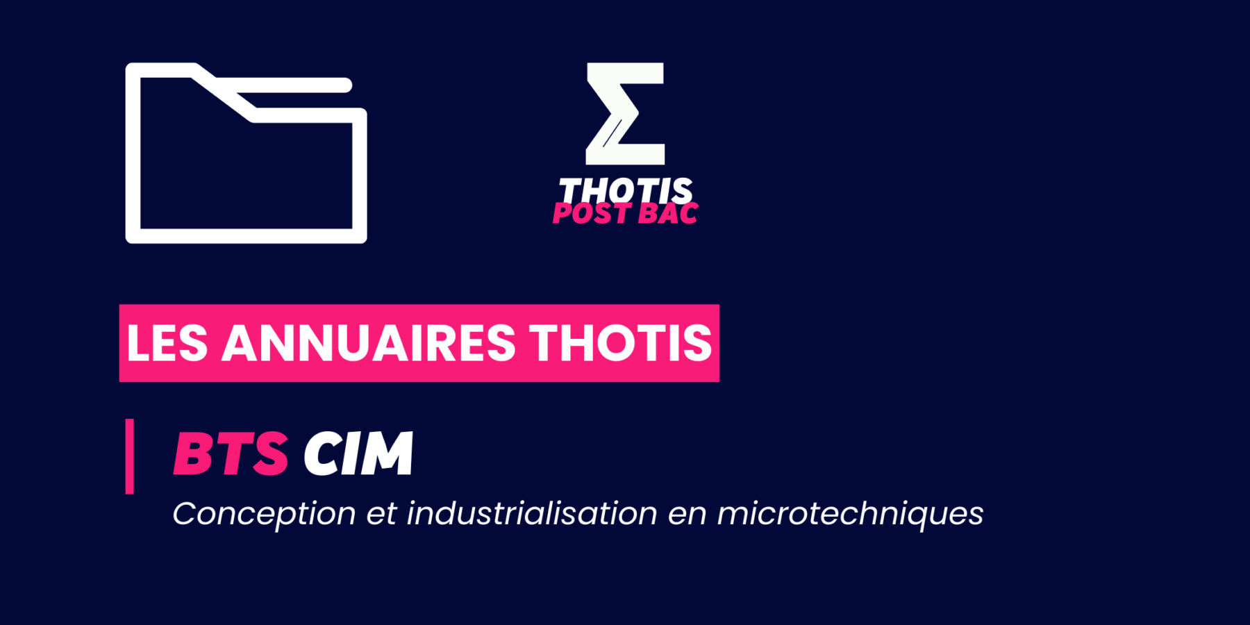 BTS_CIM_Annuaire_Thotis BTS_CIM_Annuaire_Thotis