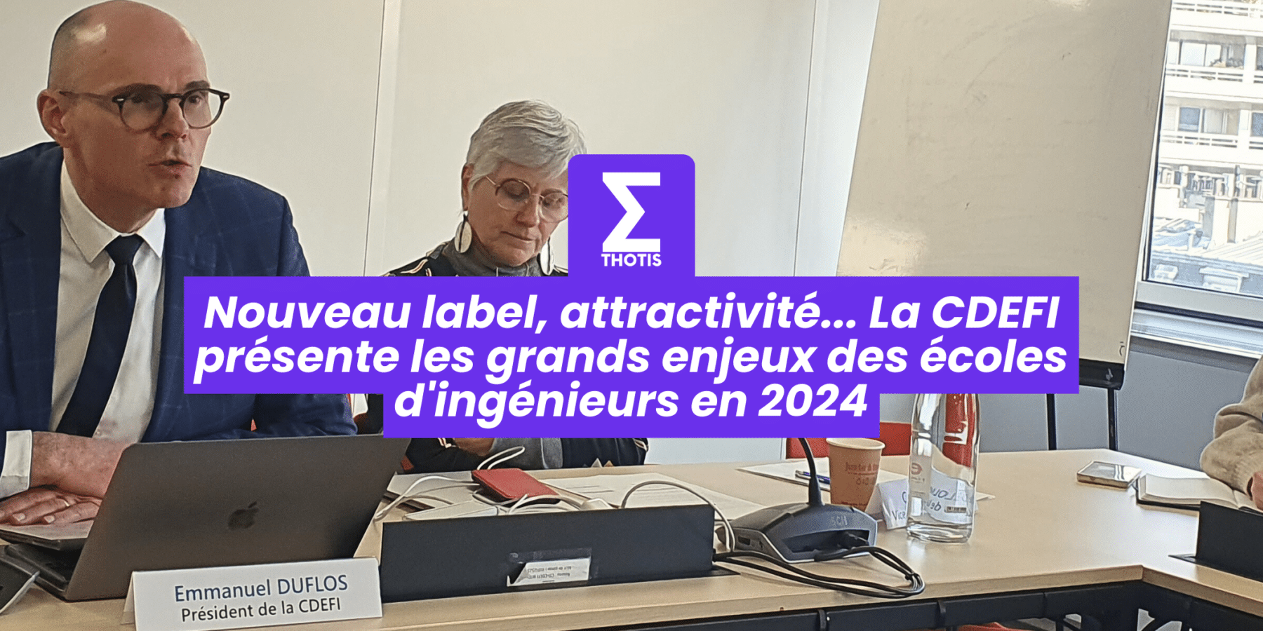 Nouveau label, attractivité internationale… La CDEFI présente les grands enjeux des écoles d’ingénieurs en 2024 Nouveau label, attractivité internationale... La CDEFI présente les grands enjeux des écoles d'ingénieurs en 2024