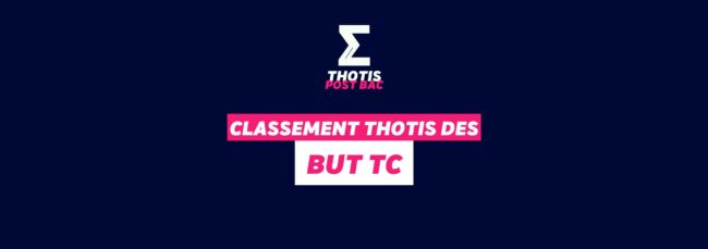 Classement Thotis des BUT TC