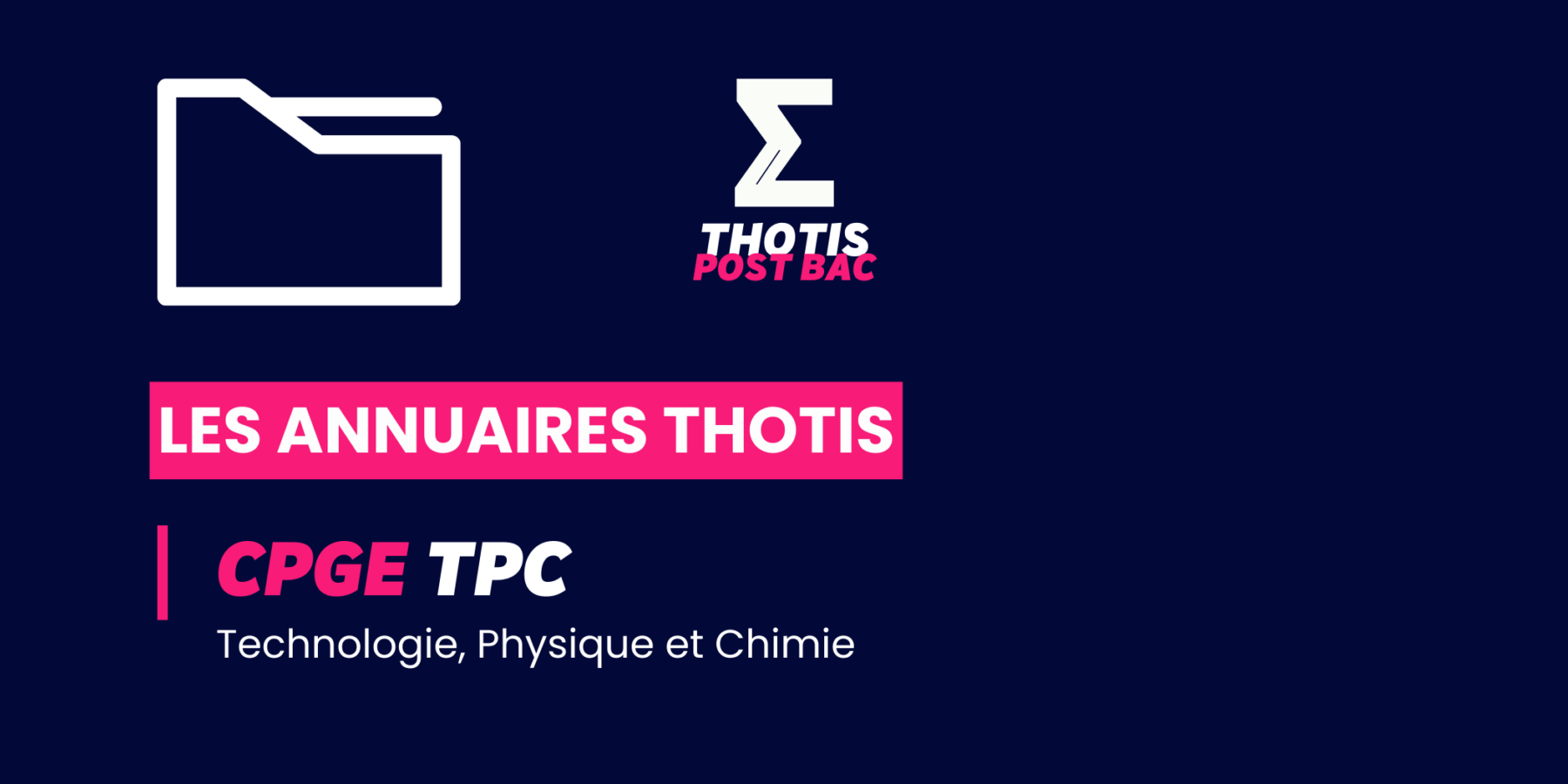 CPGE_TPC_Annuaire_Thotis CPGE_TPC_Annuaire_Thotis
