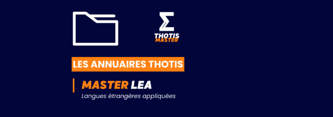 MASTER_lea_Annuaire_Thotis MASTER_lea_Annuaire_Thotis