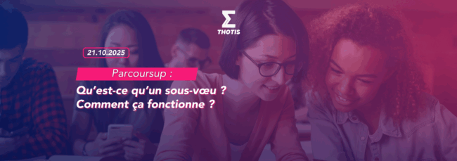 Parcoursup voeux et sous voeux