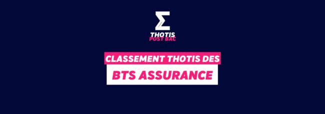 Classement des BTS Assurance