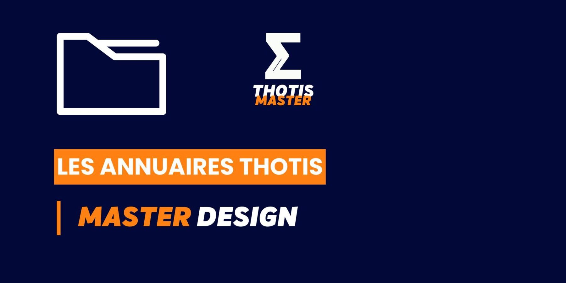 Thotis Annuaire – Master Design Thotis Annuaire - Master Design