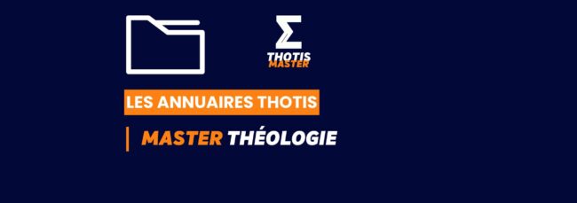 Thotis Annuaire - Master Théologie