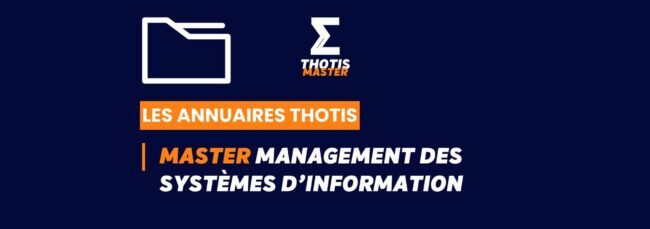 Thotis Annuaire - Master Management des systèmes d'information