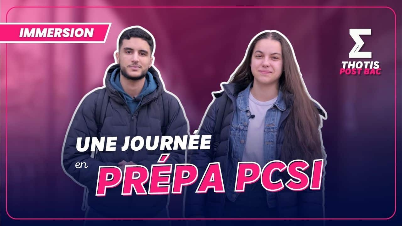 UNE JOURNÉE - PRÉPA PCSI