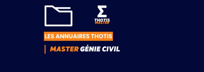 Thotis Annuaire - Master génie civil