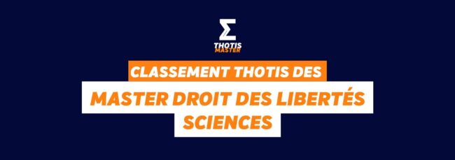 Classement master Droit des libertés