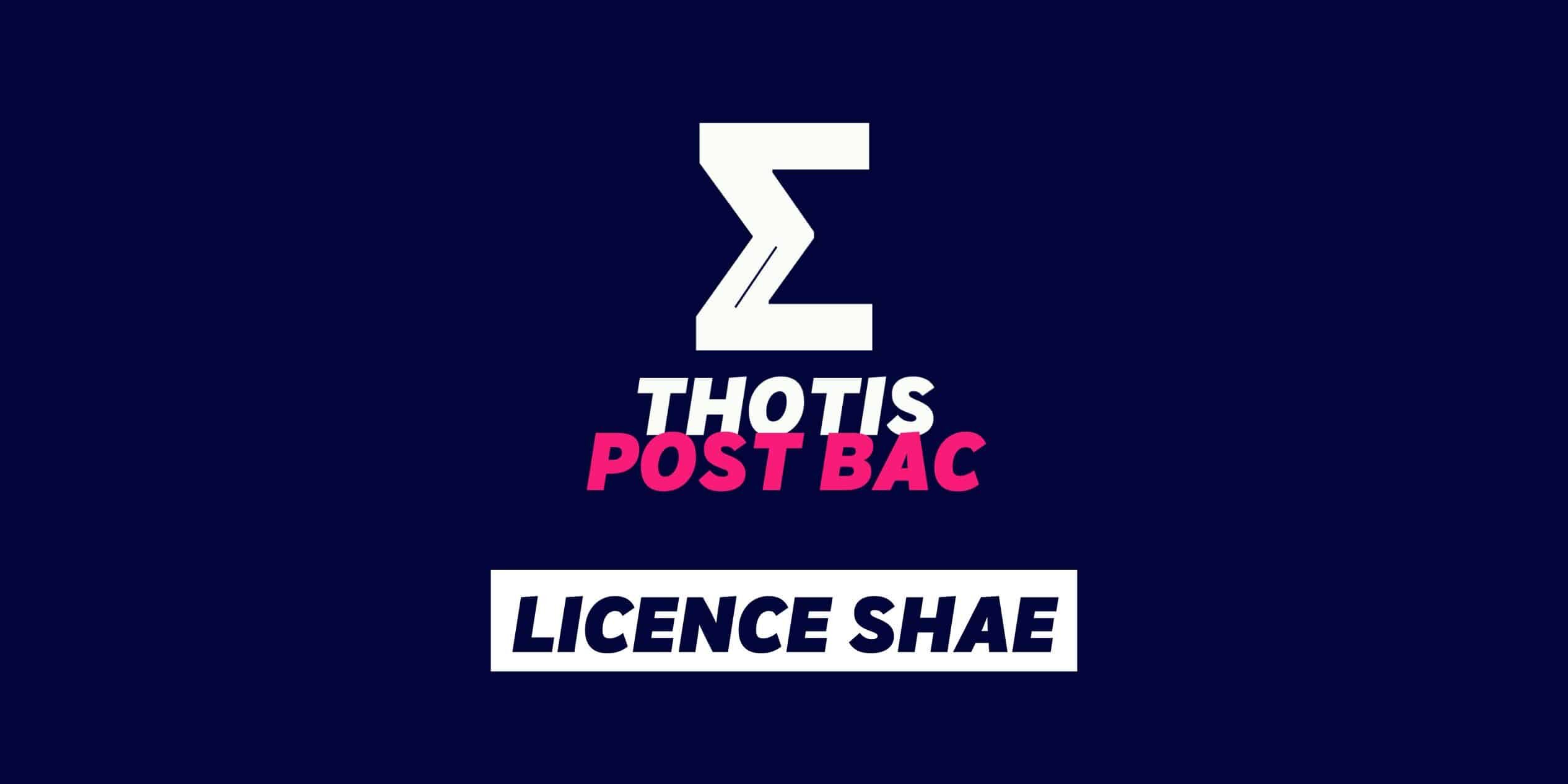 Licence SHAE Licence SHAE