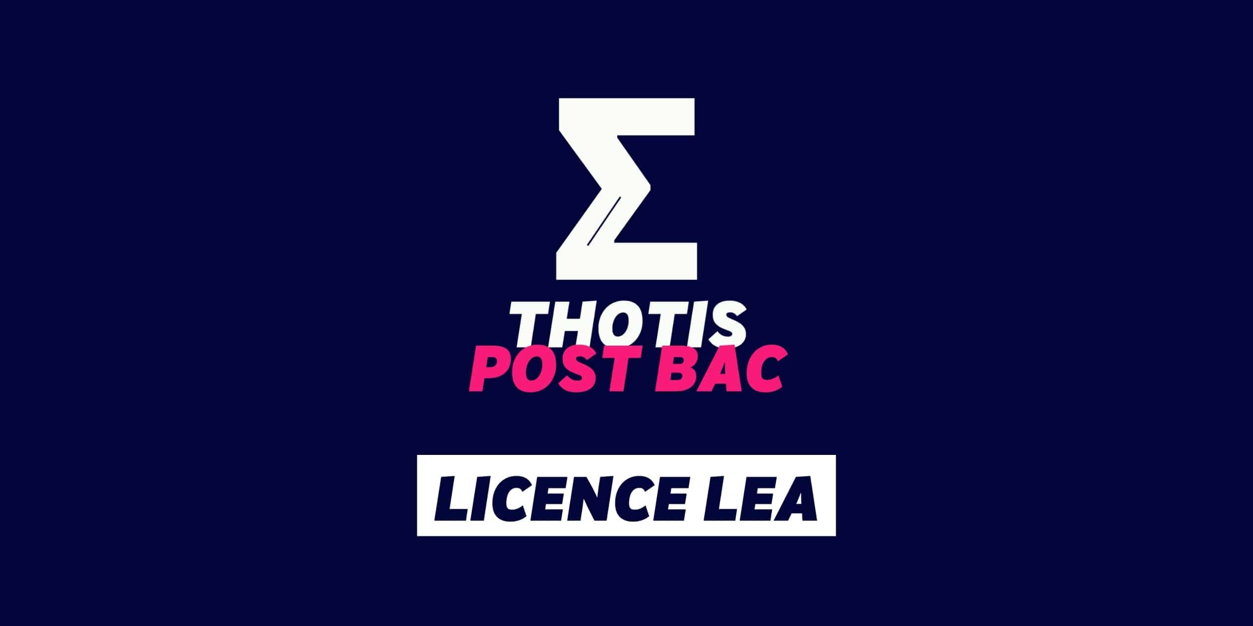 Licence LEA Licence LEA