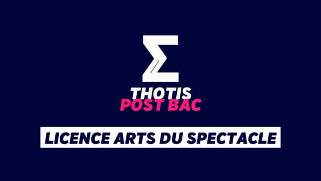 Licence Arts du spectacle Licence Arts du spectacle
