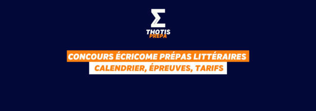 Concours ECRICOME PRÉPAS littéraires 2026-2 Concours ECRICOME PRÉPAS littéraires 2026 2
