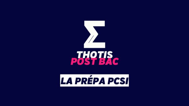 la Prépa PCSI La Prépa PCSI