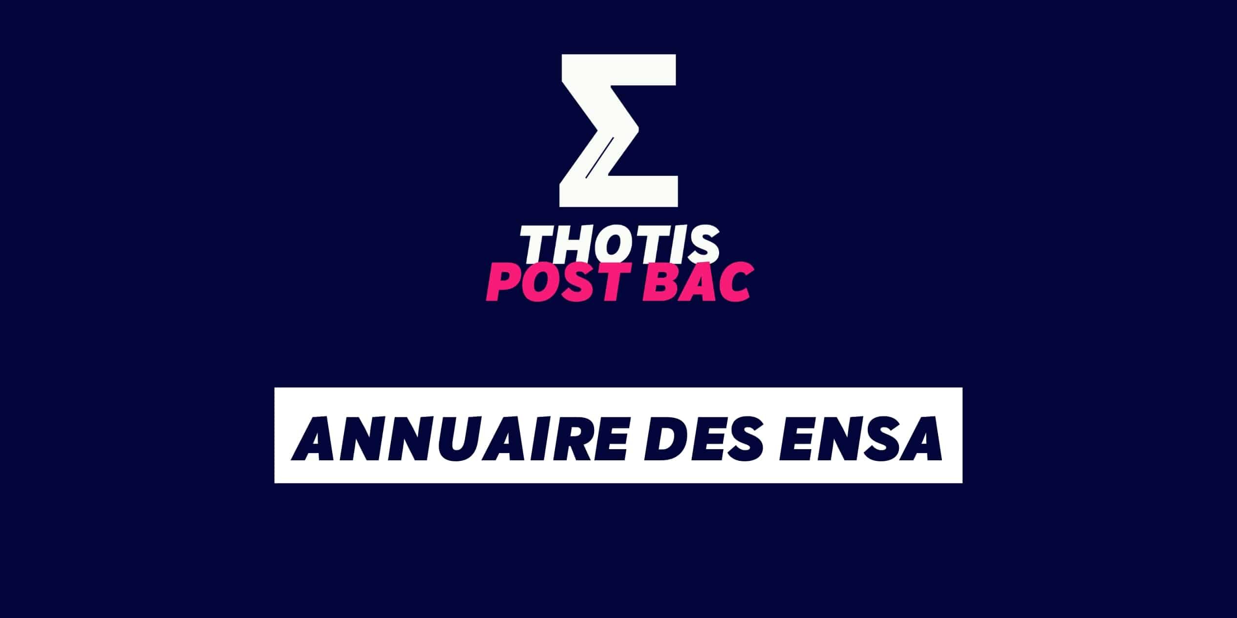 Annuaire des ENSA Annuaire des ENSA