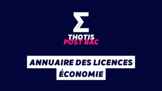 Annuaire des licences Économie Annuaire des licences Économie