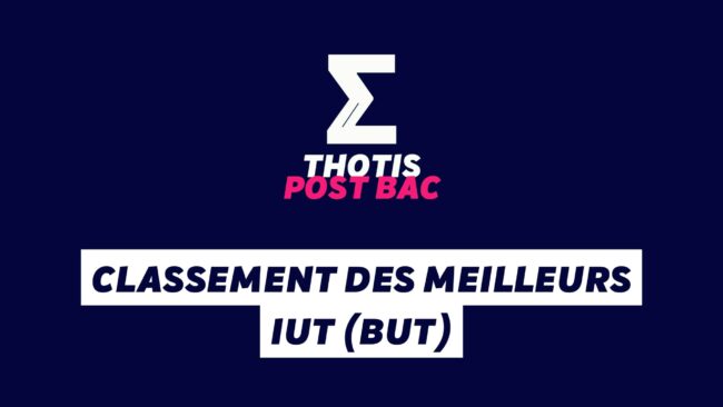 Classement des meilleurs IUT (BUT)