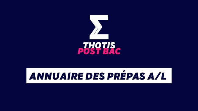 Annuaire des Prépas A/L - Thotis