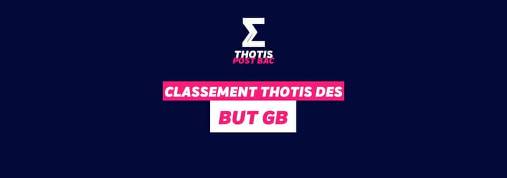 CLASSEMENT THOTIS DES BUT GB