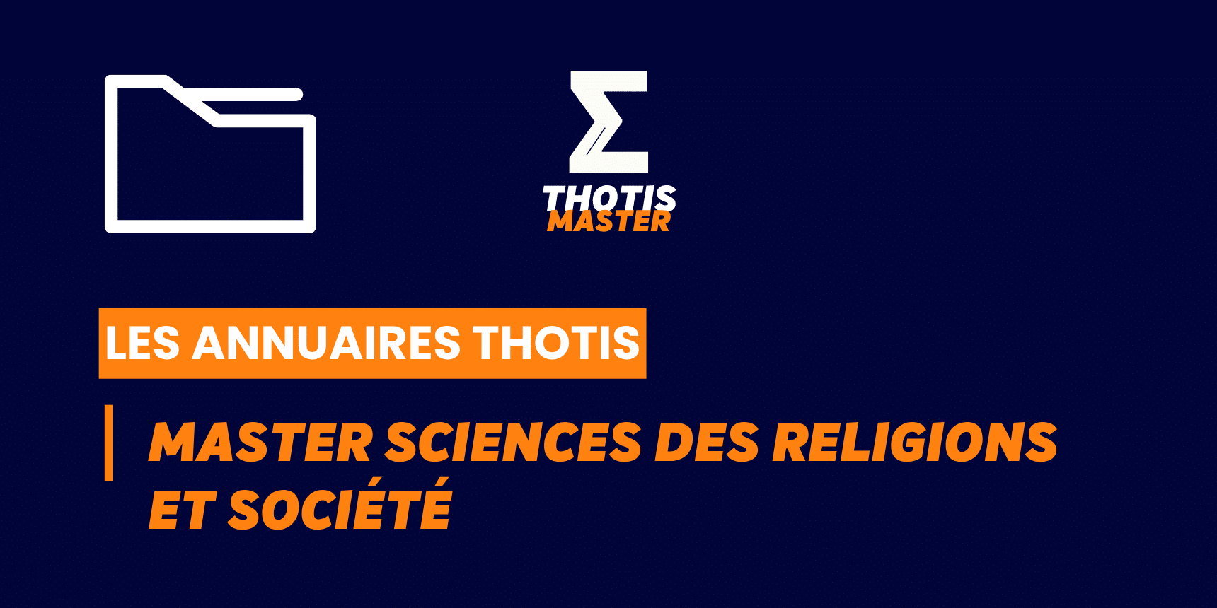 Annuaire Master Sciences des religions et société