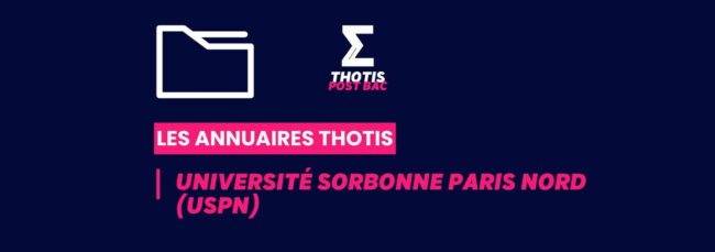 Annuaires Thotis - Université Sorbonne Paris Nord
