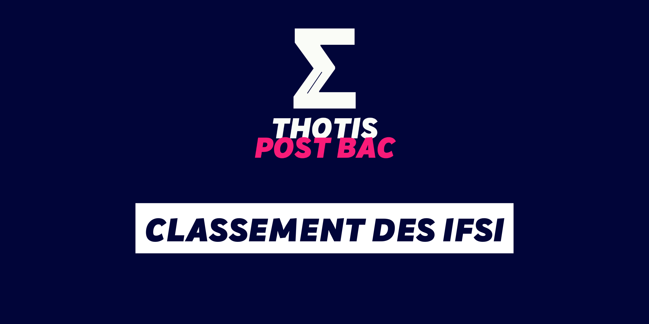 Classement des ifsi