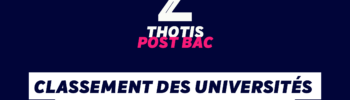 Classement des universités en ÉCONOMIE ET GESTION
