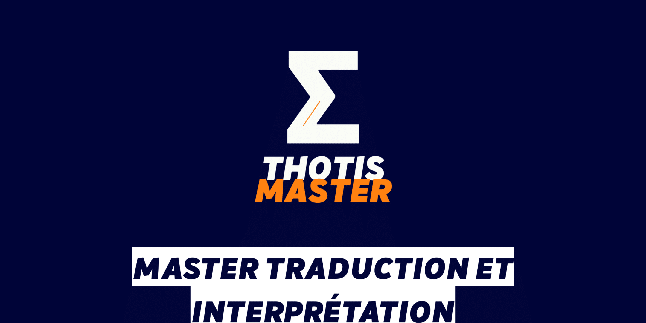 Master Traduction et interprétation Master Traduction et interprétation