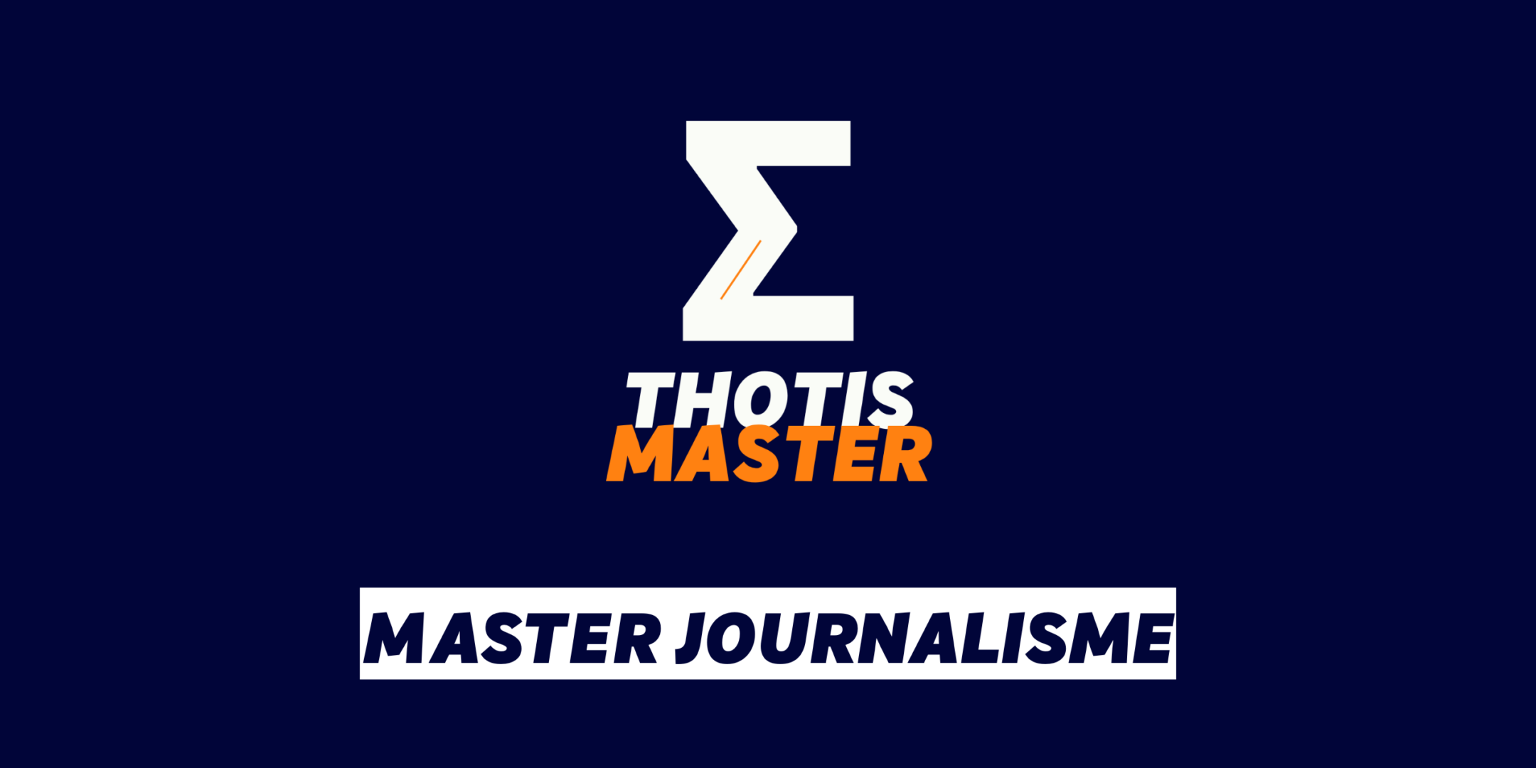 Master journalisme Master journalisme