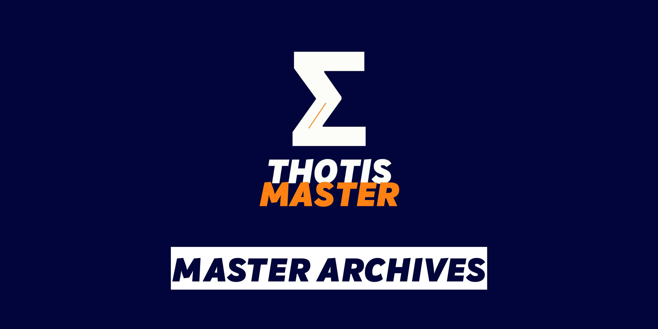Master Archives Master Archives
