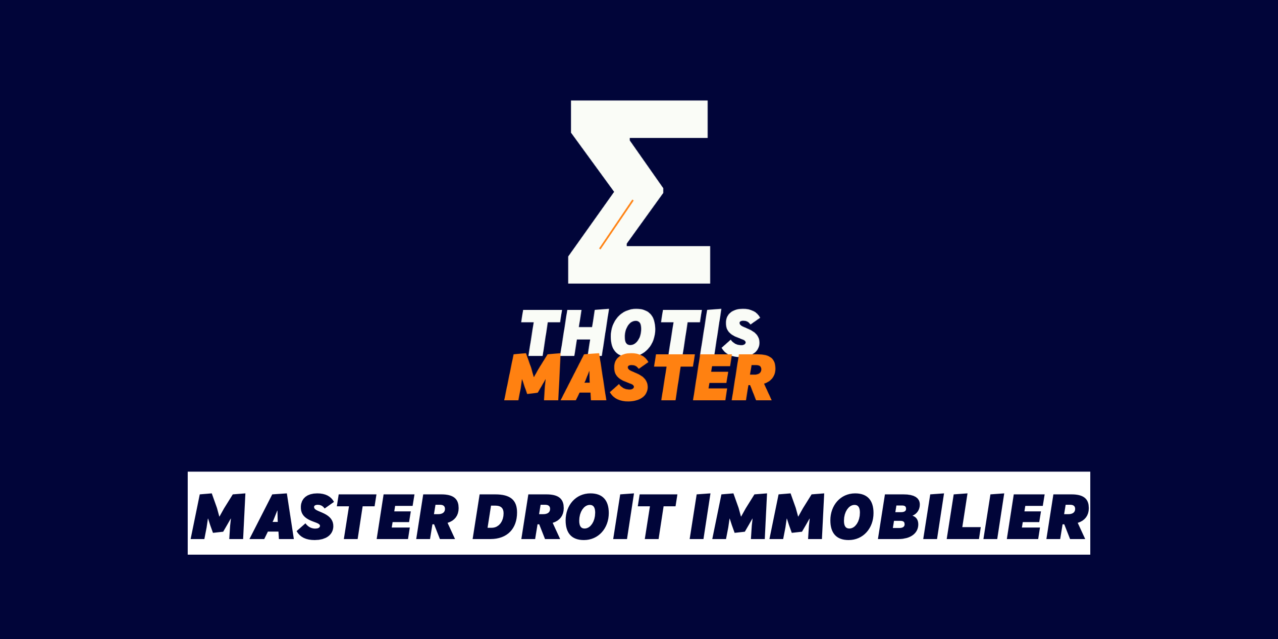 Master Droit Immobilier Master Droit Immobilier