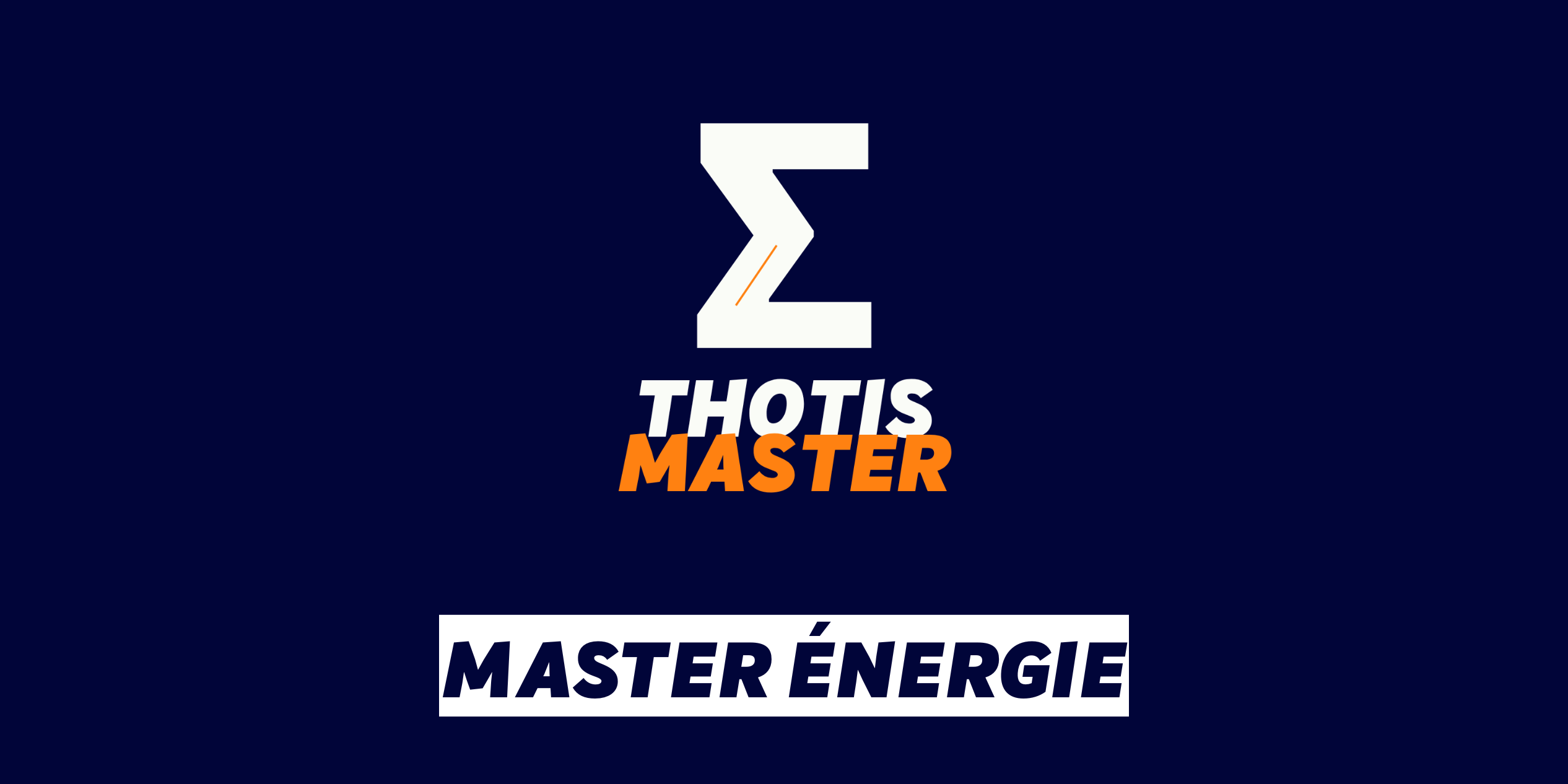 Master Énergie Master Énergie