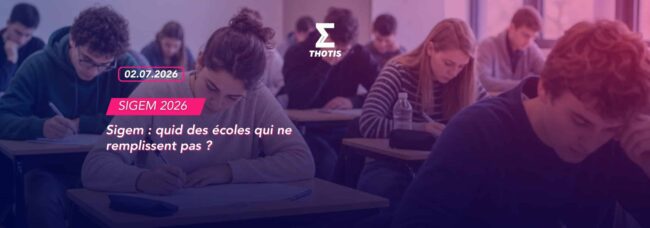 Sigem quid des écoles qui ne remplissent pas