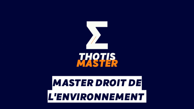 Master Droit de l'environnement