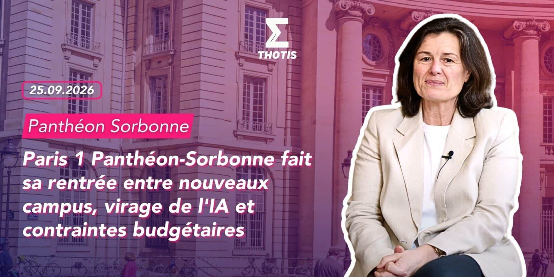 Paris 1 Panthéon-Sorbonne fait sa rentrée entre nouveaux campus, virage de l’IA et contraintes budgétaires (1) Paris 1 Panthéon-Sorbonne fait sa rentrée entre nouveaux campus, virage de l'IA et contraintes budgétaires