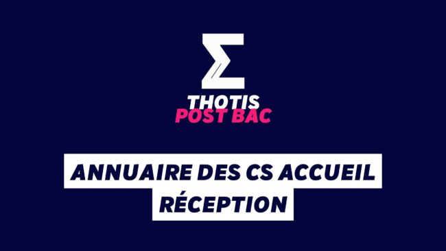 Annuaire des CS Accueil Réception
