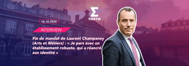 Fin de mandat de Laurent Champaney (Arts et Métiers) : « Je pars avec un établissement robuste, qui a réancré son identité »